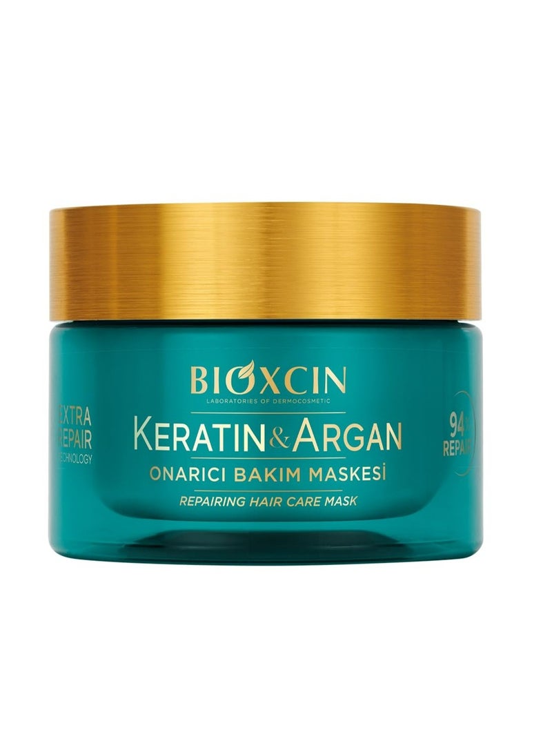 بيوكسين ماسك الشعر بيوكسين بالكيراتين وزيت الأرجان – 225 مل - Image 1